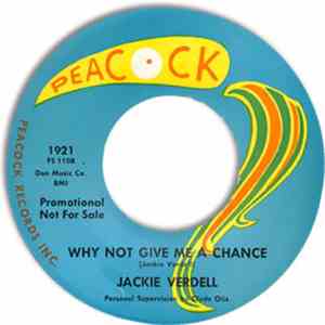 Jackie Verdell - Why Not Give Me A Chance / Hush