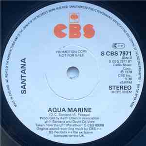 Santana - You Know That I Love You / Aqua Marine