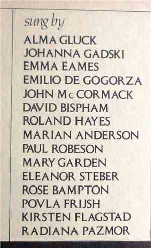 Various - When I Have Sung My Songs (The American Art Song 1900-1940)