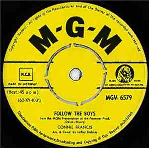 Connie Francis - Follow The Boys