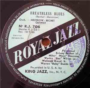 Mezzrow-Bechet Quintet - Breathless Blues / Groovin' The Minor