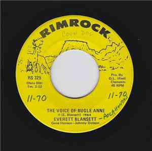 Everett Blansett - The Voice Of Bugle Anne