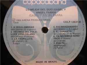 Isabel Y Angel Parra - Lo Mejor Del Dúo Isabel Y Angel Parra