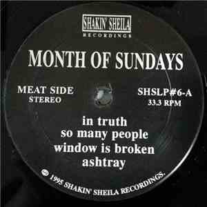 Month Of Sundays  - Did You Bury Yourself Again?