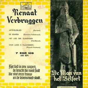 Renaat Verbruggen - Artevelde Lied / De Kempen / Het Lied Der Vlamingen / M ...