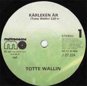 Totte Wallin - Kärleken Är
