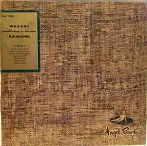 W. A. Mozart - Walter Gieseking - Complete Works For Piano Solo Album 2