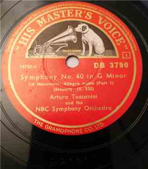 Arturo Toscanini, NBC Symphony Orchestra - Symphony No. 40 In G Minor