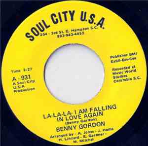 Benny Gordon - Suga Mama Suga Daddy / La-La-La- I Am Falling In Love Again