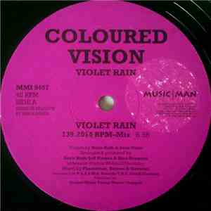 Coloured Vision - Violet Rain