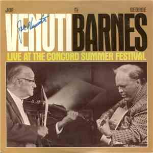 Joe Venuti, George Barnes - Live At The Concord Summer Festival