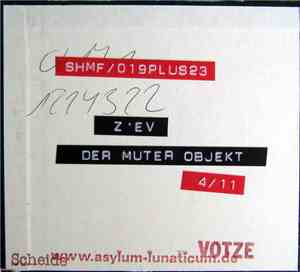 Z'EV  and  Kommissar Hjuler Und Frau - Der Muter Objekt