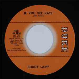 Buddy Lamp - If You See Kate