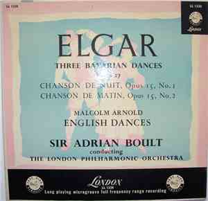 Elgar, Sir Adrian Boult Conducting The London Philharmonic Orchestra - A Co ...