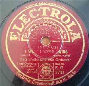 Fats Waller Und Sein Orchester - I Wish I Were Twins / Believe It, Beloved