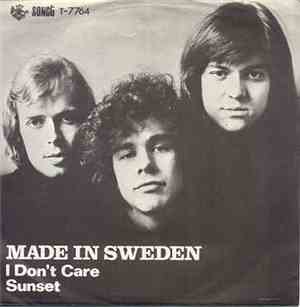 Made In Sweden - I Don't Care / Sunset