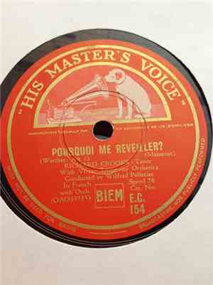 Richard Crooks  - Pourquoi Me Reveiller? / Song Of India