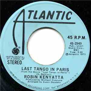 Robin Kenyatta - Last Tango In Paris