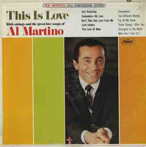 Al Martino - This Is Love