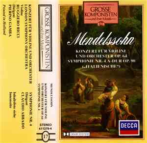Mendelssohn / London Symphony Orchestra / Pierino Gamba / Ruggiero Ricci /  ...