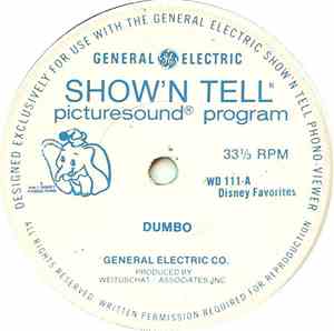 Walt Disney Productions - Show'N Tell Picturesound Program: Dumbo