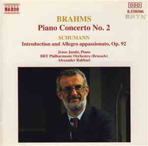 Brahms, Schumann, Jenoe Jandó, BRT Philharmonic Orchestra (Brussels), Alexa ...