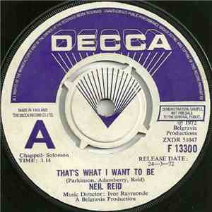 Neil Reid  - That's What I Want To Be