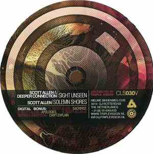 Scott Allen  & Deeper Connection -  Sight Unseen / Solemn Shores