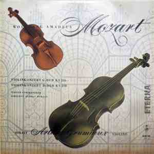 Wolfgang Amadeus Mozart - Arthur Grumiaux, Wiener Symphoniker, Rudolf Moral ...