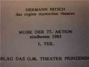 Hermann Nitsch - 77. Aktion