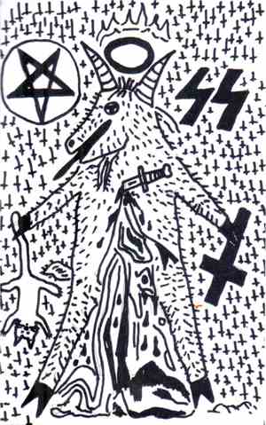 Saatana Sõjapeenis - Raping Dead Goats And Worshipping 666