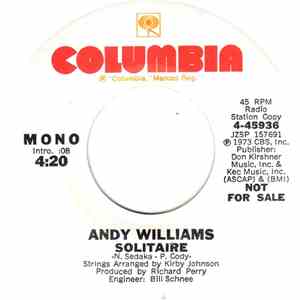Andy Williams - Solitaire