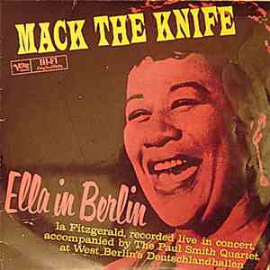 Ella Fitzgerald With The Paul Smith Quartet - Mack The Knife - Ella In Berl ...
