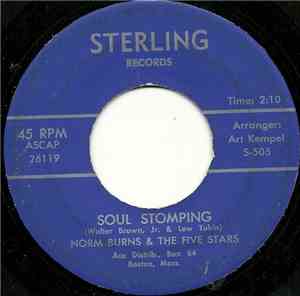 Norm Burns & The Five Stars - Soul Stomping / Brown Eyes