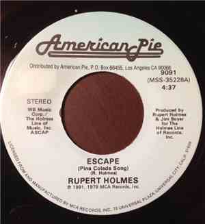 Rupert Holmes - Escape (The Piña Colada Song) / Him