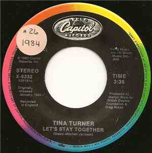 Tina Turner - Let's Stay Together / Private Dancer