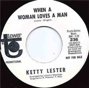 Ketty Lester - When A Woman Loves A Man