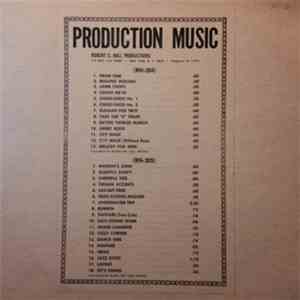 Unknown Artist - Production Music