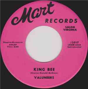 Valuneers - King Bee / Lonliness To Love