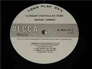 Gertrude Lawrence - A Bright Particular Star