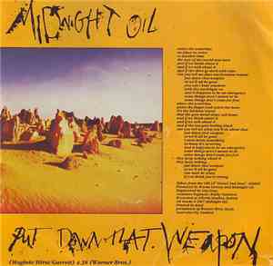 Midnight Oil - Put Down That Weapon