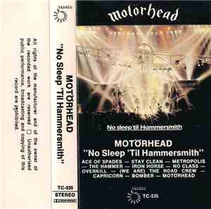 Motörhead - No Sleep 'til Hammersmith