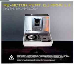 Re-Actor Feat. DJ Arne L II - Digital Technology