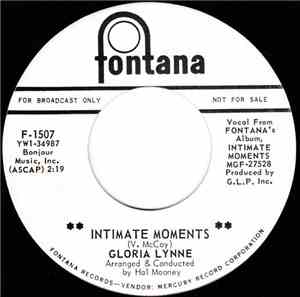 Gloria Lynne - Intimate Moments / The Touch Of Your Lips