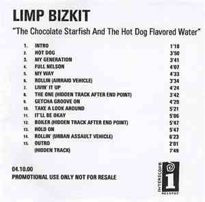Limp Bizkit - Chocolate Starfish And The Hot Dog Flavored Water