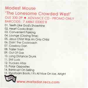 Modest Mouse - The Lonesome Crowded West