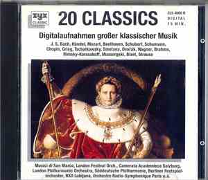 Various - 20 Classics - Digitalaufnahmen Großer Klassischer Musik