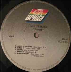 Raul Di Blasio - Barroco