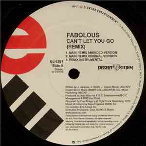 Fabolous - Can't Let You Go (Remix) / Into You