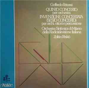 Goffredo Petrassi / Zoltán Peskó / Orchestra Sinfonica Di Milano Della RAI  ...